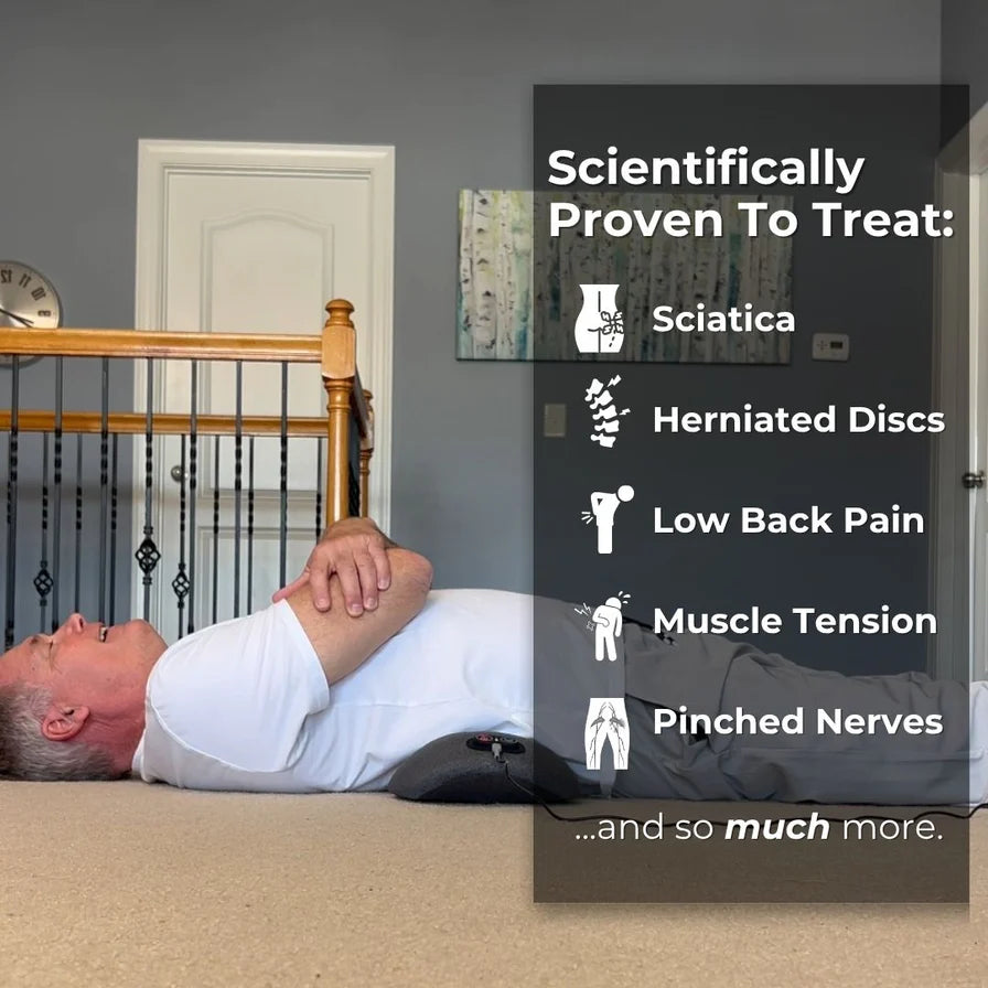 Backlyne SpineRelief — Ease Back Pain & Sciatica Discomfort in Just 15 Minutes a Day, From Home